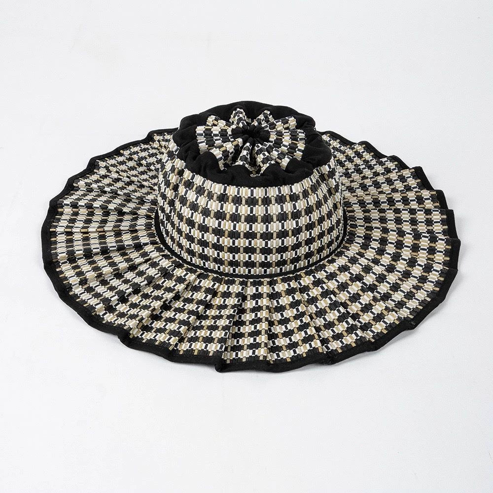 Horizon Foldable Sun Hat – Midnight Onyx