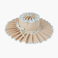 Horizon Foldable Sun Hat – Sage Polka
