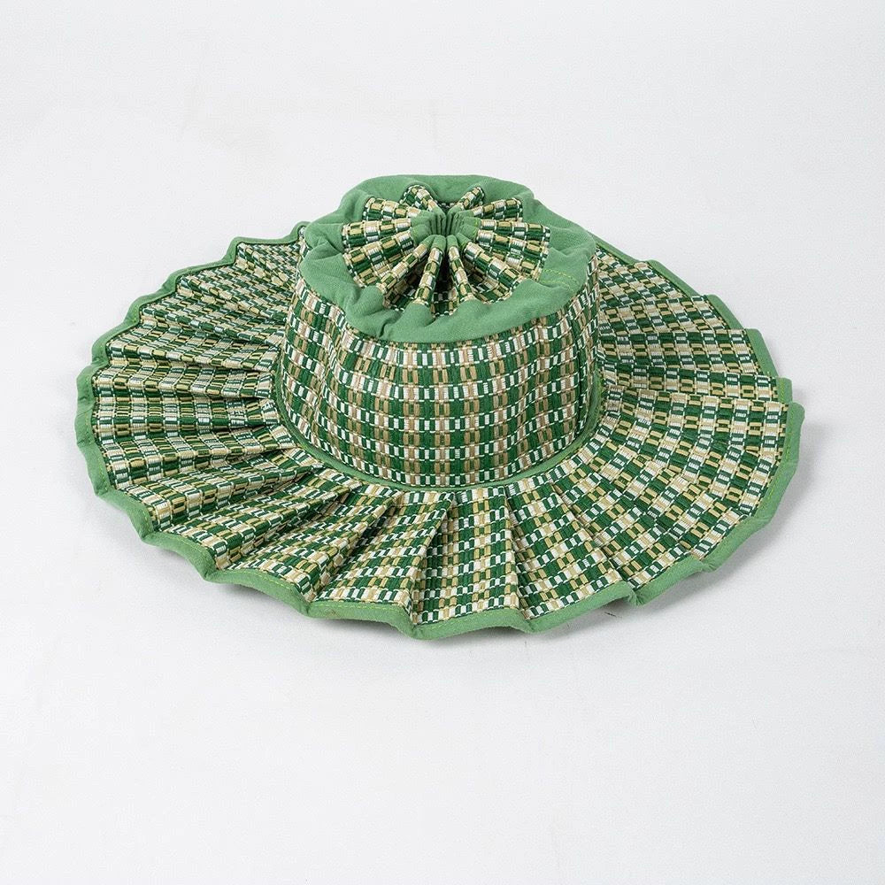 Horizon Foldable Sun Hat – Emerald Mix