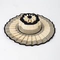 Horizon Foldable Sun Hat – Midnight Chevron