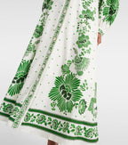Kensington Printed Maxi Dress – Emerald Flora