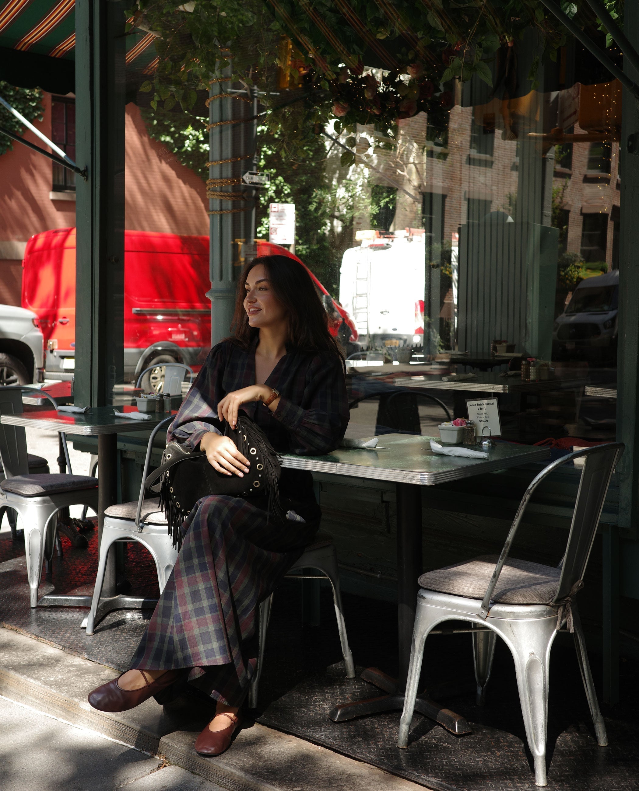 Scottish plaid pattern