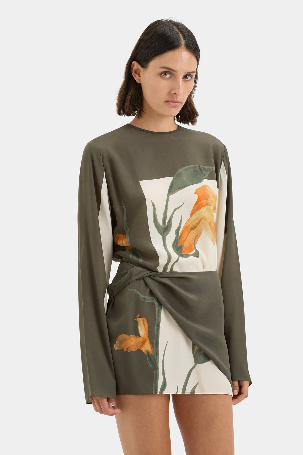 Constance Twist Mini Dress