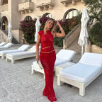 Roselle Set - Red