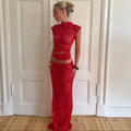 Roselle Set - Red