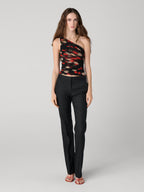 Nathalie One Shoulder Set