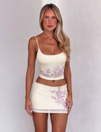 Octavia Mesh Set – Cream & Lilac Bloom