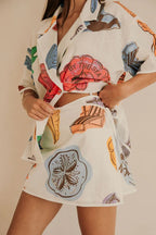 Avery Skirt Set - By The Sea