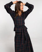 Scottish plaid pattern