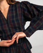 Scottish plaid pattern