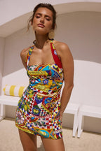 Phaedra Print Mini Dress