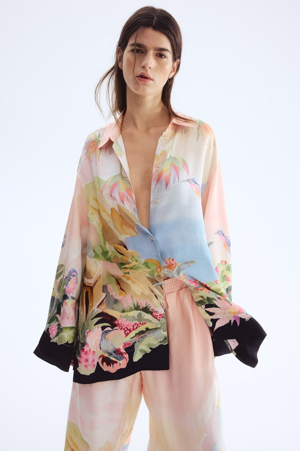 Oversized Twill Shirt