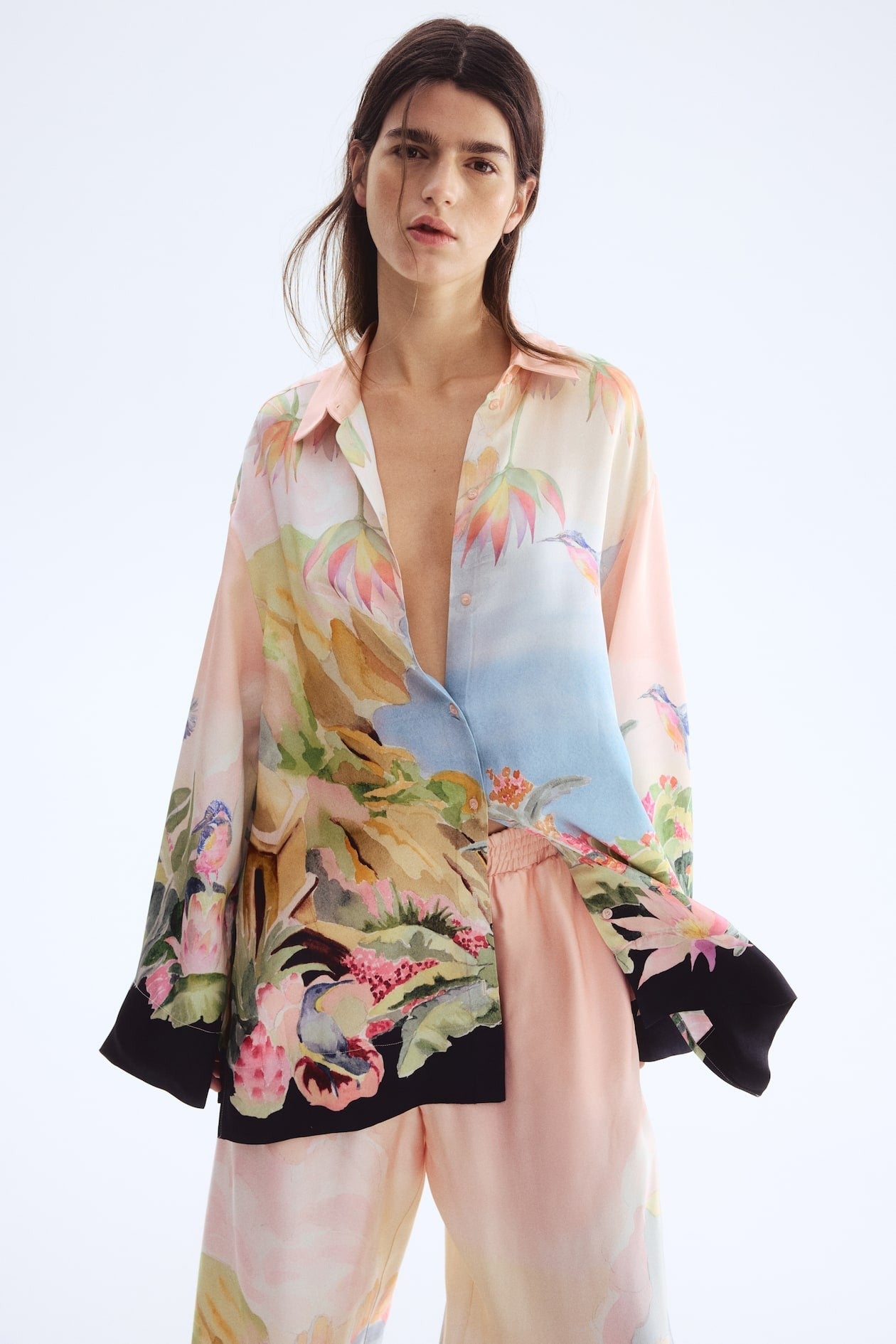 Oversized Twill Shirt