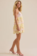 The Pastel Sorbet Ruffle Mini