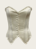 Luxury 30 Momme Silk Corset Top