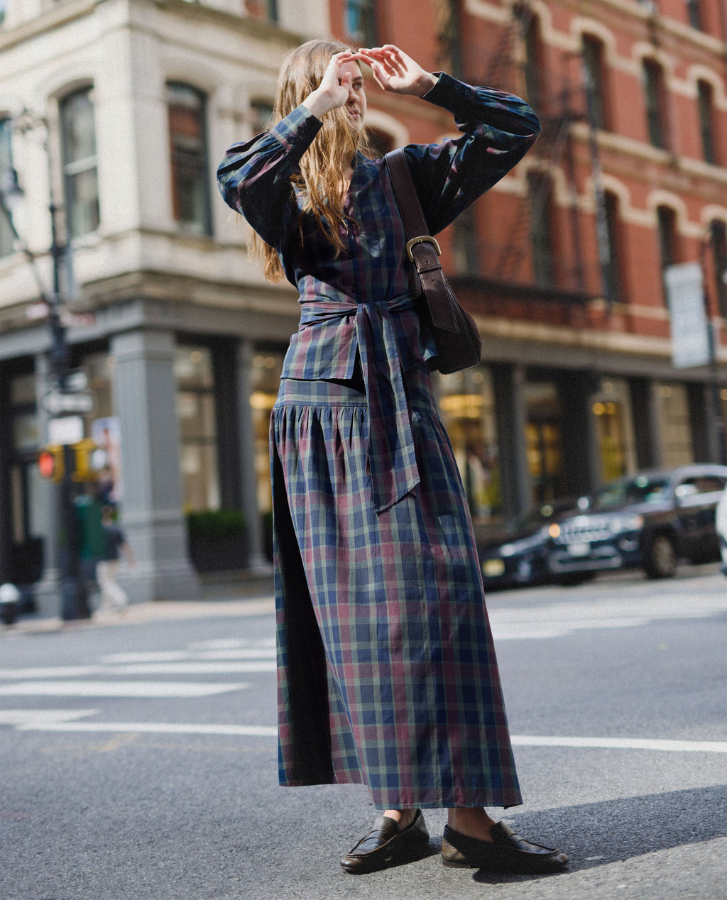 Scottish plaid pattern