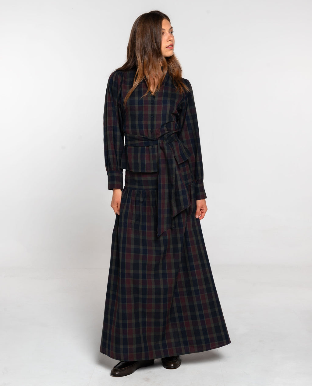 Scottish plaid pattern