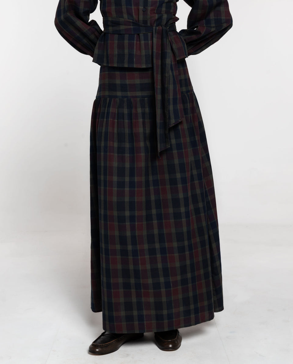 Scottish plaid pattern