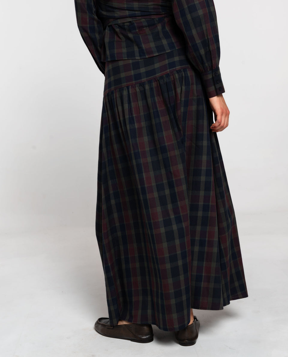 Scottish plaid pattern