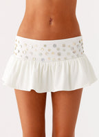 Vegas Nights Halter Neck Set - White