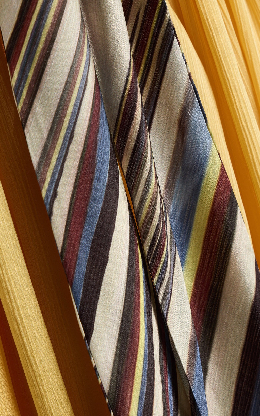 Liessa Plunged Satin Maxi Dress