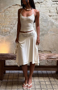White Lace Y2K 2-Piece Set