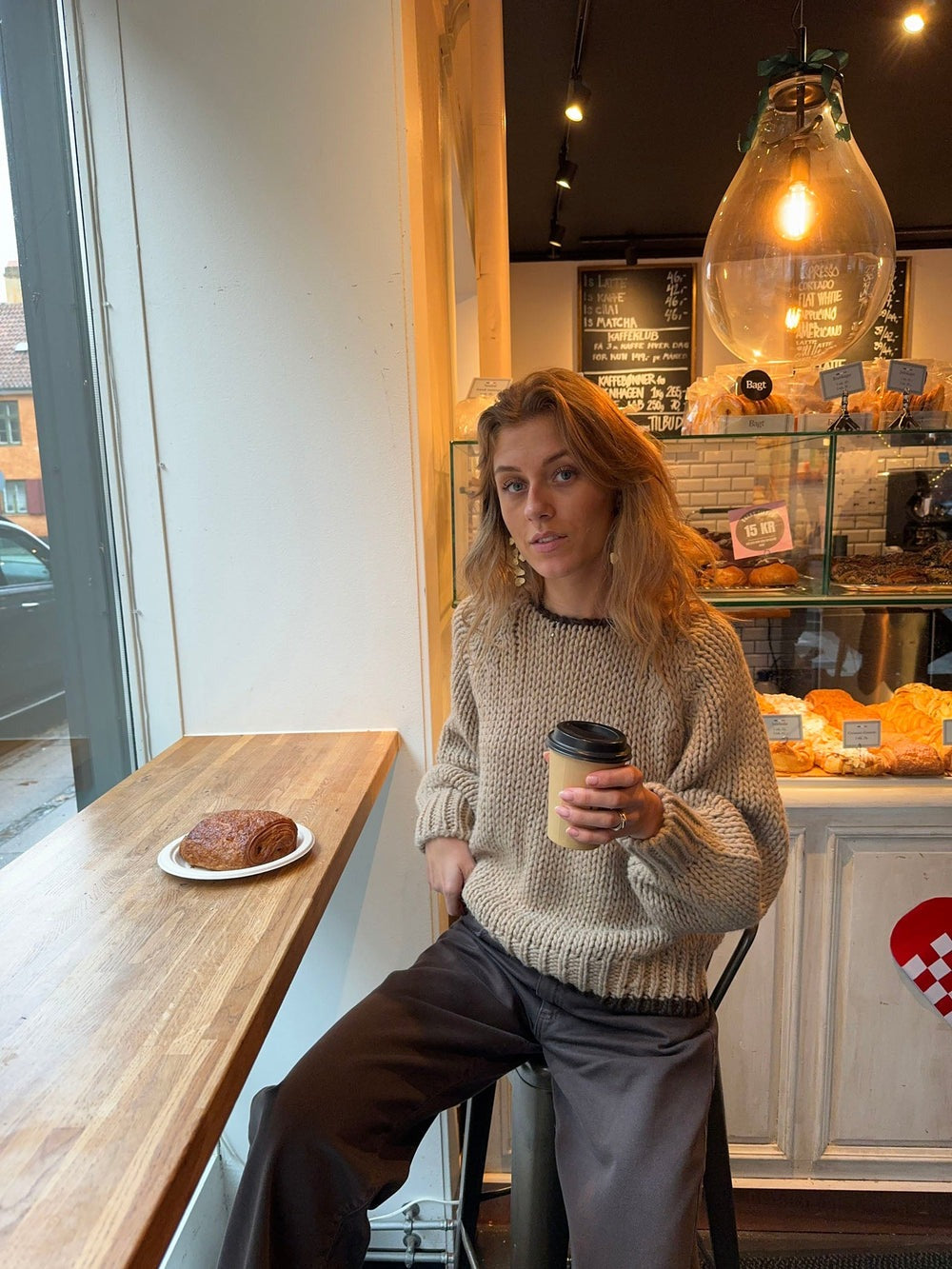 Lilou knit - Beige/brown