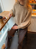 Lilou knit - Beige/brown